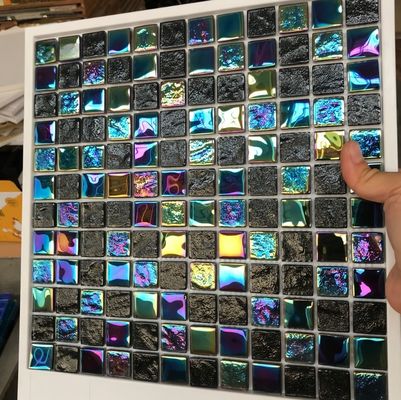 テクニック ガラス モザイク プール タイル インクジェット 水晶 氷玉 プール