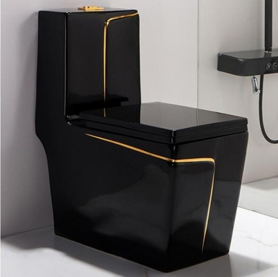 モダン・スクエア・フォーム ゴールドセラミック 浴室 WC トイレ・ボウル 一品 2022 衛生用品