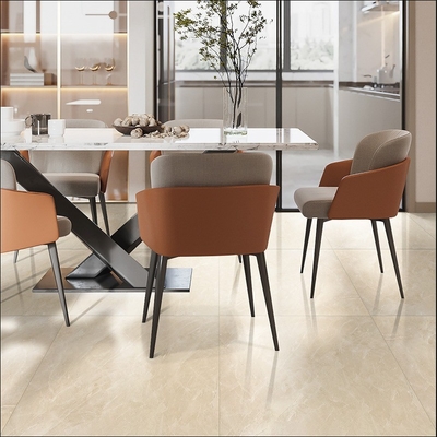 高光輝く輝くリビングルーム床タイル 60x60 伝統的なデザインのためのタイル 600x600